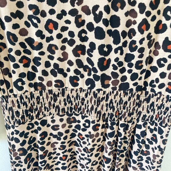 BNWT Women's Animal Print V-Neck Long Sleeve Maxi Dress Size UK 12 - Picture 5 of 15